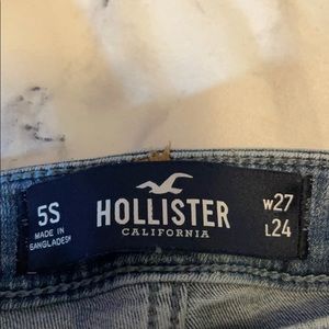 Blue Hollister jeans